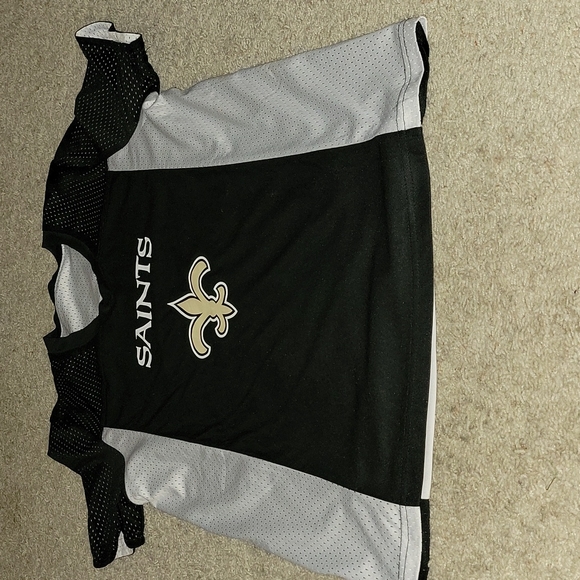 Reversible NFL Flag Football New Orleans Saints Jersey. - Picture 1 of 5